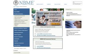 
                            4. Students & Residents Services | NBME