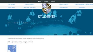 
                            4. Students | The Latymer School