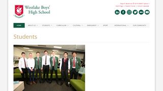 
                            2. Students » WBHS - Westlake Boys High School