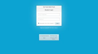 
                            1. student.veltechmultitech.com - Login Form