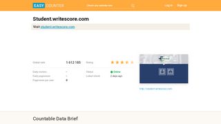 
                            5. Student.writescore.com: Write Score - Easy Counter