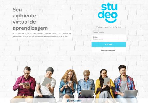 
                            8. Studeo Unicesumar | Ambiente Virtual de Aprendizagem