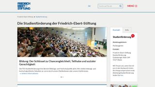 
                            2. Studienförderung - fes.de