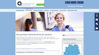 
                            5. Studienkredit für Studenten von Heilberufen | apoBank