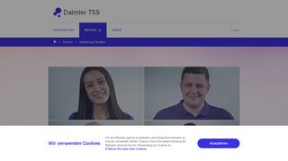 
                            8. Studium/Ausbildung bei Daimler TSS