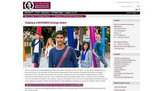
                            5. Studying as a WORLDWIDE Exchange Student - OVGU