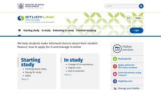 
                            2. Studylink - StudyLink