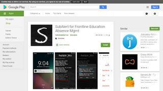 
                            5. SubAlert for Frontline Education Absence Mgmt - Apps on ...