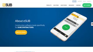 
                            3. Subcontractor Management Software - eSUB