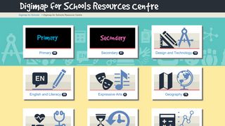 
                            8. Subjects | Digimap for Schools Resource Centre