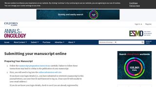 
                            5. Submission Online | Annals of Oncology | Oxford Academic