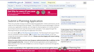 
                            8. Submit a Planning Application - redditchbc.gov.uk