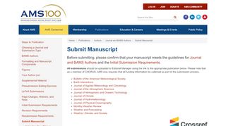 
                            4. Submit Manuscript - American Meteorological Society