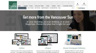 
                            8. Subscribe to the Vancouver Sun – Postmedia Pages