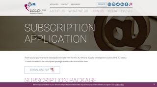 
                            5. Subscription Application - New York & New Jersey Minority Supplier ...