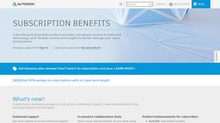 
                            2. Subscription Benefits | Subscription Software | Autodesk