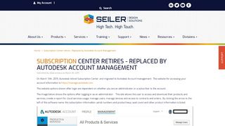 
                            7. Subscription Center retires - Replaced by Autodesk Account ...