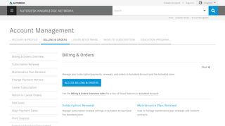 
                            3. Subscription Management | Account Management | Autodesk ...