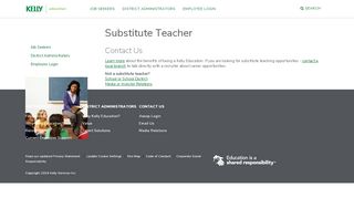 
                            5. Substitute Teacher | Contact US | Kelly Educational Staffing