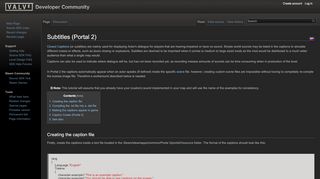 
                            5. Subtitles (Portal 2) - Valve Developer Community