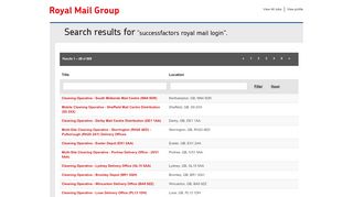 
                            2. Successfactors Royal Mail Login - Royal Mail Group …