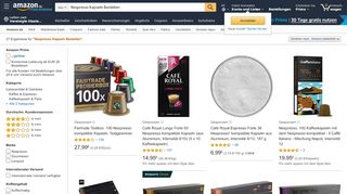 
                            9. Suchergebnis auf Amazon.de für: Nespresso Kapseln Bestellen