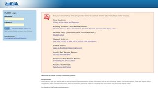 
                            3. Suffolk County Community College - MySCCC Login