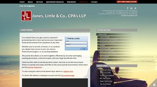 
                            1. Suffolk CPA Firm | Client Portal Page | Jones, Little & Co., CPA's, LLP