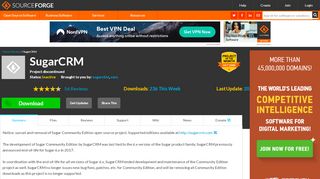 
                            7. SugarCRM download | SourceForge.net