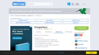 
                            7. SugarSync 3.11.1 Download for Windows / Change …