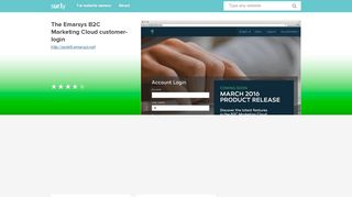
                            9. suite6.emarsys.net - The Emarsys B2C Marketing Clou ... - Sur.ly