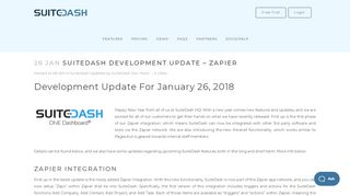 
                            3. SuiteDash Development Update - Zapier :: SuiteDash :: White Label ...
