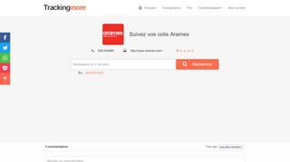 
                            7. Suivi Aramex - TrackingMore.com