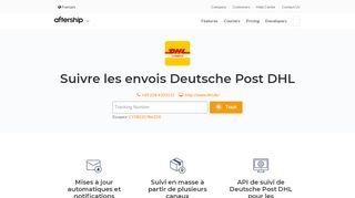 
                            3. Suivi Deutsche Post DHL - AfterShip