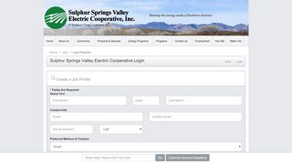 
                            3. Sulphur Springs Valley Electric Cooperative Login