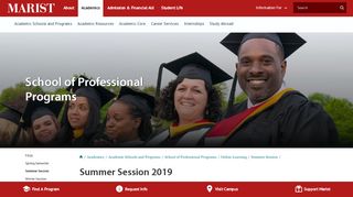 
                            6. Summer Online Schedule - Marist College