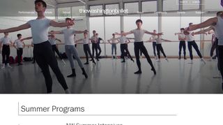 
                            9. Summer Programs | The Washington Ballet