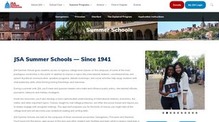 
                            6. Summer Schools - JSA.org