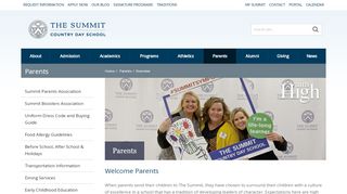 
                            1. Summit CDS Welcome Parents | Parents