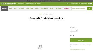 
                            1. Summit Club Membership - Kathmandu