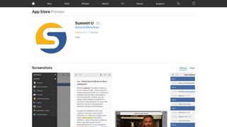 
                            9. ‎Summit U on the App Store - apps.apple.com