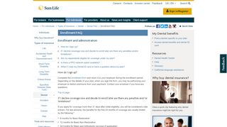 
                            7. Sun Life Financial - Enroll