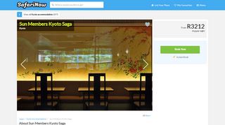 
                            5. Sun Members Kyoto Saga - hotel.safarinow.com