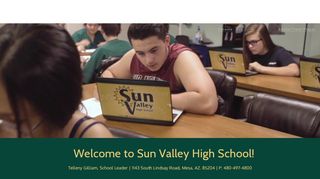 
                            11. SUN VALLEY HIGH SCHOOL - Home Page