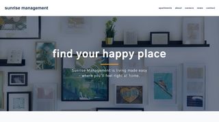 
                            3. sunrise management | find your happy place