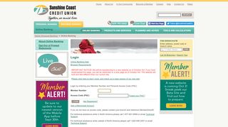 
                            4. Sunshine Coast Credit Union - Online Banking