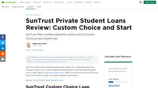 
                            6. SunTrust Student Loans: 2019 Review - NerdWallet