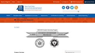 
                            2. SUNY Student Internship Program | New York State Education ...