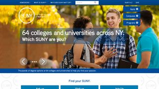 
                            8. SUNY - The State University of New York