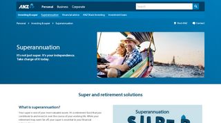 
                            2. Superannuation | ANZ